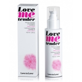 Съедобное согревающее массажное масло Love Me Tender Cotton Candy с ароматом сладкой ваты - 100 мл. - Love to Love - купить с доставкой в Шахтах