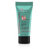 Съедобный интимный гель Orgie Lube Tube Cocktail Strawberry Mojito - 50 мл. - ORGIE - купить с доставкой в Шахтах