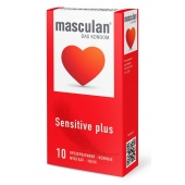 Презервативы Masculan Sensitive plus - 10 шт. - Masculan - купить с доставкой в Шахтах