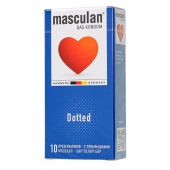 Презервативы с пупырышками Masculan Dotted - 10 шт. - Masculan - купить с доставкой в Шахтах