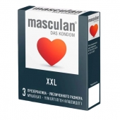 Презервативы увеличенного размера Masculan XXL - 3 шт. - Masculan - купить с доставкой в Шахтах