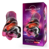 Разноцветный фантазийный мастурбатор - Bior toys - в Шахтах купить с доставкой