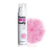 Массажная хрустящая пенка Tickle My Body Cotton Candy с ароматом сладкой ваты - 150 мл. - Love to Love - купить с доставкой в Шахтах