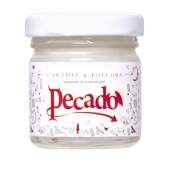 Массажная свеча Caramel   Popcorn - 35 мл. - Pecado - купить с доставкой в Шахтах