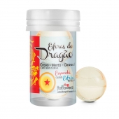 Интимный гель Esferas do Dragao Hot Ball с охлаждающе-разогревающим эффектом (2 шарика по 3 гр.) - HotFlowers - купить с доставкой в Шахтах