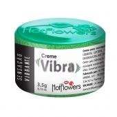 Возбуждающий крем Vibra с эффектом вибрации - 3,5 гр. - HotFlowers - купить с доставкой в Шахтах