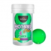 Лубрикант на силиконовой основе Hot Ball Plus с покалывающим эффектом (2 шарика по 3 гр.) - HotFlowers - купить с доставкой в Шахтах