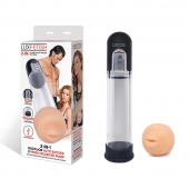 Автоматическая вакуумная помпа-мастурбатор Blowjob Auto Sucker Penis Enlarger Pump - Lux Fetish - в Шахтах купить с доставкой