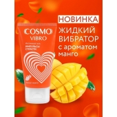 Возбуждающий интимный гель Cosmo Vibro с ароматом манго - 50 гр. - Биоритм - купить с доставкой в Шахтах