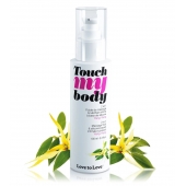 Силиконовый лубрикант 2-в-1 Touch My Body с ароматом иланг-иланга - 100 мл. - Love to Love - купить с доставкой в Шахтах