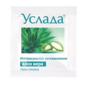 Гель-смазка «Услада с алоэ» - 3 гр. - Биоритм - купить с доставкой в Шахтах