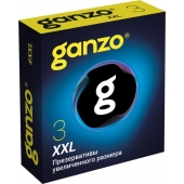 Презервативы увеличенного размера Ganzo XXL - 3 шт. - Ganzo - купить с доставкой в Шахтах