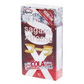 Ароматизированные презервативы Sagami Xtreme COLA - 10 шт. - Sagami - купить с доставкой в Шахтах