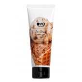 Лубрикант на водной основе OYO Aroma Gel Ice Cream с ароматом пломбира - 75 мл. - OYO - купить с доставкой в Шахтах