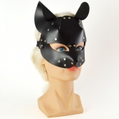 Черная кржаная маска Pussy - Sitabella - купить с доставкой в Шахтах