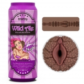 Коричневый мастурбатор-вагина Pleasure Brew Masturbator-Wild Ale в банке - Lovetoy - в Шахтах купить с доставкой