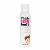 Массажная хрустящая пенка Tickle my body с ароматом маракуйи - 150 мл. - Love to Love - купить с доставкой в Шахтах
