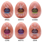 Набор из 6 мастурбаторов-яиц Tenga Egg Variety Pack V - Tenga - в Шахтах купить с доставкой