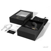 Чёрный перезаряжаемый стимулятор простаты Bruno Black - Lelo - в Шахтах купить с доставкой