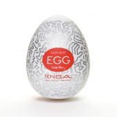 Мастурбатор-яйцо Keith Haring EGG PARTY - Tenga - в Шахтах купить с доставкой