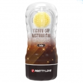 Прозрачный текстурированный мастурбатор Vacuum Cup Masturbator Stellar - Baile - в Шахтах купить с доставкой