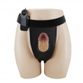 Полый вибрострапон на регулируемых трусиках Draven - 17,5 см. - Baile - купить с доставкой в Шахтах