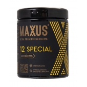 Презервативы с точками и рёбрами MAXUS Special - 12 шт. - Maxus - купить с доставкой в Шахтах