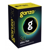 Супертонкие презервативы Ganzo Ultra thin - 30 шт. - Ganzo - купить с доставкой в Шахтах