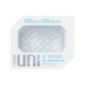 Прозрачный мастурбатор-стимулятор Tenga Uni Diamond - Tenga - в Шахтах купить с доставкой
