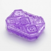 Фиолетовый мастурбатор-стимулятор Tenga Uni Amethyst - Tenga - в Шахтах купить с доставкой