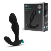 Черный утяжеленный анальный стимулятор Rocker Plug - 12 см. - b-Vibe - в Шахтах купить с доставкой