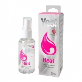 Возбуждающая силиконовая вагинальная смазка Yes Heat - 50 мл. - Sitabella - купить с доставкой в Шахтах