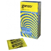 Классические презервативы с обильной смазкой Ganzo Classic - 12 шт. - Ganzo - купить с доставкой в Шахтах