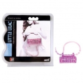 Эрекционное кольцо с вибратором LITTLE LILAC - Dream Toys - в Шахтах купить с доставкой