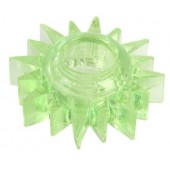 Зеленое эрекционное кольцо-солнце - Toyfa Basic - в Шахтах купить с доставкой