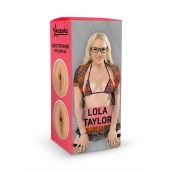 Двусторонний мастурбатор Lola Taylor - 22 см. - ФлешНаш - в Шахтах купить с доставкой