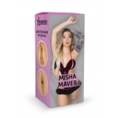 Двусторонний мастурбатор Misha Maver - 22 см. - ФлешНаш - в Шахтах купить с доставкой