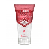 Интимный гель-смазка на водной основе Lubrimax Magic Strawberry - 75 мл. - ИнтелБИО - купить с доставкой в Шахтах