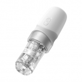 Белый автоматический мастурбатор Extra Sauce - Sauce - в Шахтах купить с доставкой