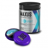 Гладкие презервативы Maxus G spot с двойной спиралью - 15 шт. - Maxus - купить с доставкой в Шахтах