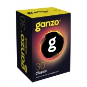 Классические презервативы с обильной смазкой Ganzo Classic - 30 шт. - Ganzo - купить с доставкой в Шахтах