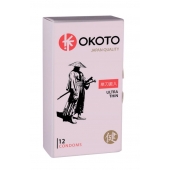 Тонкие презервативы OKOTO Ultra Thin - 12 шт. - Sitabella - купить с доставкой в Шахтах