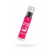 Массажное масло 2-в-1 с разогревающим эффектом и вкусом клубники со сливками - 50 мл. - Secret Play - купить с доставкой в Шахтах