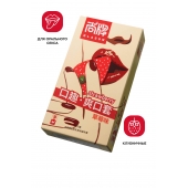 Презервативы Elasun Strawberry с аромато клубники - 10 шт. - Elasun - купить с доставкой в Шахтах