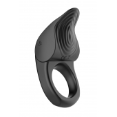 Черное эрекционное виброкольцо Vibro Lust Ring - MALESATION - в Шахтах купить с доставкой