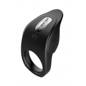 Черное эрекционное виброкольцо Vibro Lust Ring - MALESATION - в Шахтах купить с доставкой