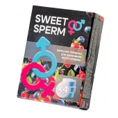 Шипучие таблетки для мужчин Sweet Sperm для изменения вкуса спермы (4 шт. по 0,5 гр.) - Капиталпродукт - купить с доставкой в Шахтах
