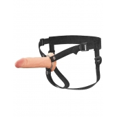 Полый страпон на ремнях 6’’ Hollow Silicone Strap-on - Pipedream - купить с доставкой в Шахтах