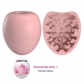 Розовый мастурбатор-яйцо Pleasure Egg I - Baile - в Шахтах купить с доставкой