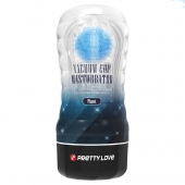 Прозрачный текстурированный мастурбатор Vacuum Cup Masturbator Planet - Baile - в Шахтах купить с доставкой